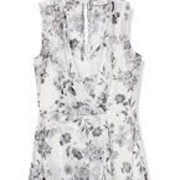 Calvin Klein Women's Chiffon Sleeveless V Neck Max - Picture 1 of 4